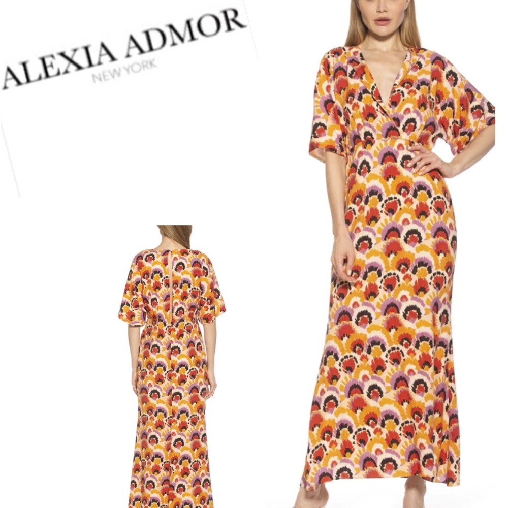 Alexia Admor Naomi Floral Maxi Dress
